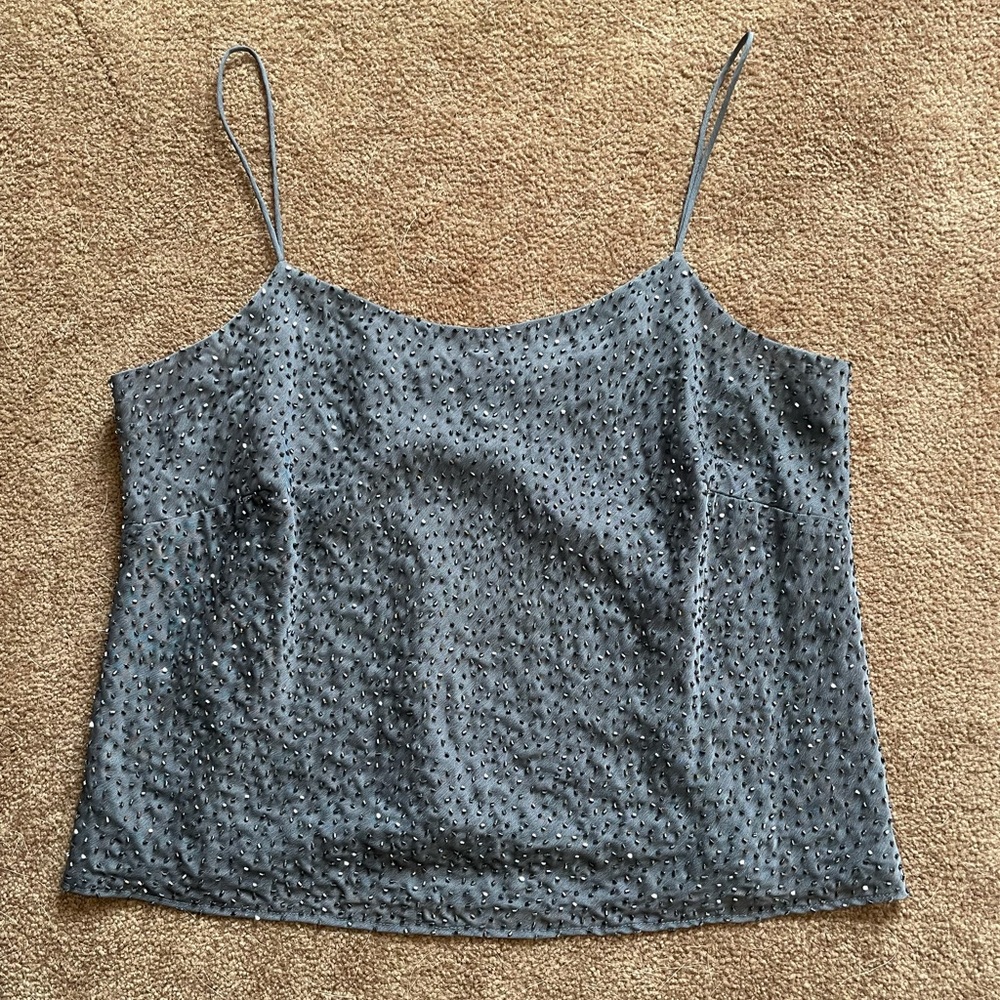 Sequin Tank Top